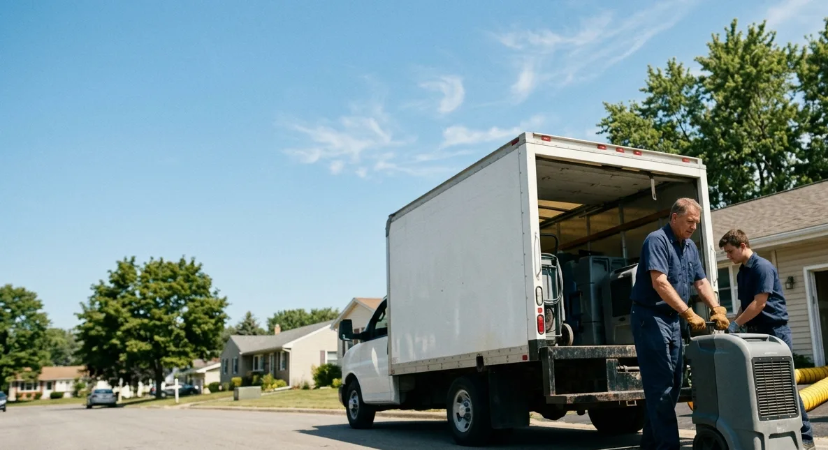 Water Damage Cleanup in Rochert, MN near me